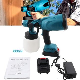 Rozpylacz farby z 2 bateriami