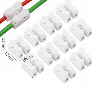 Zestaw odpornych na wstrząsy złączy przewodów