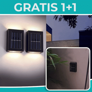 Luksusowa bezprzewodowa lampa solarna – SolarLux 1+1 GRATIS