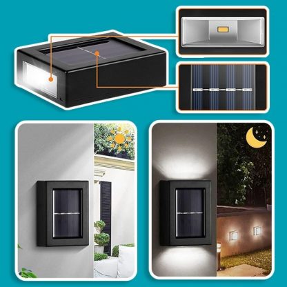 Luksusowa bezprzewodowa lampa solarna – SolarLux