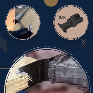 10x Uniwersalne ostrza tnące – MultiCut