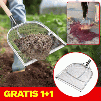 Łopata ogrodowa do przesiewania – SoilSift 1+1 GRATIS