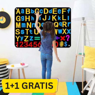 Filcowe szablony dla dzieci (1x mata, 30x naklejka) 1+1 GRATIS    