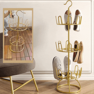 Obrotowa półka na buty – ShoeTower